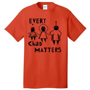 Every Child Matters Black Print Orange Tall T-Shirt