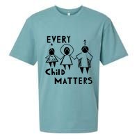 Every Child Matters Black Print Orange Sueded Cloud Jersey T-Shirt