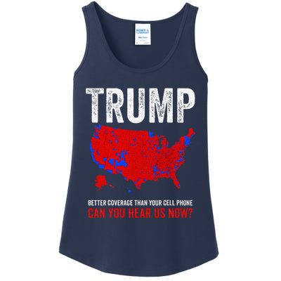 Election County Map 2024 Can You Hear Us Now Ladies Essential Tank