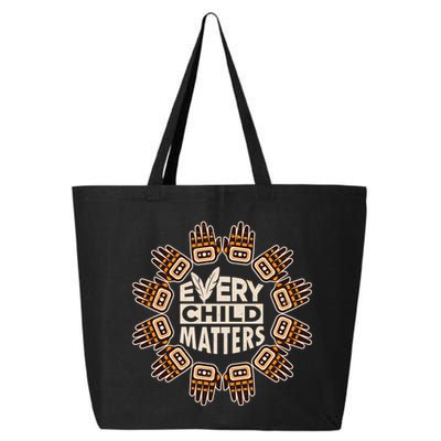 Every Child Matters Native American Hand Pattern 25L Jumbo Tote