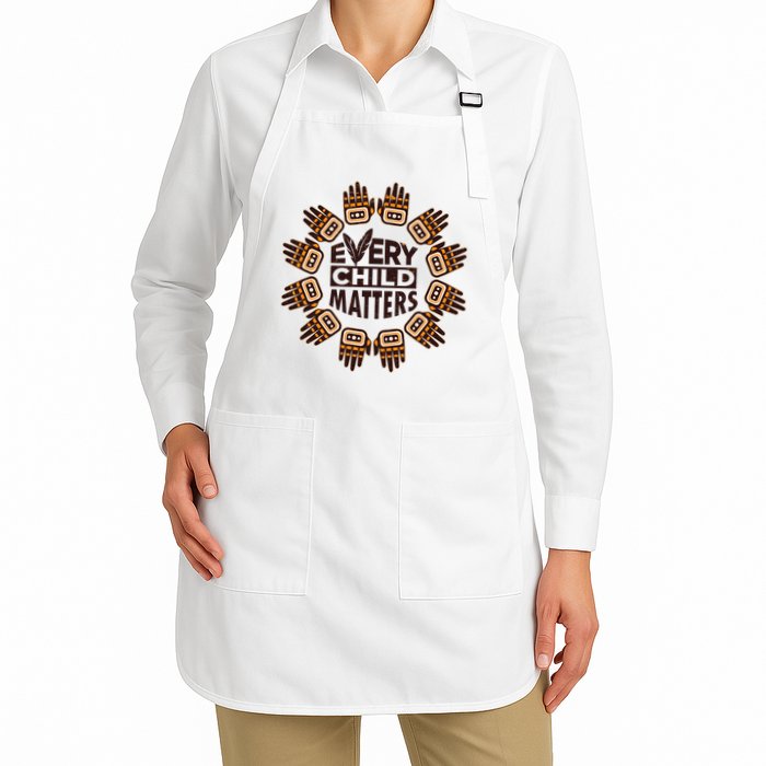 Every Child Matters Native American Hand Pattern Apron