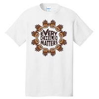 Every Child Matters Native American Hand Pattern Tall T-Shirt