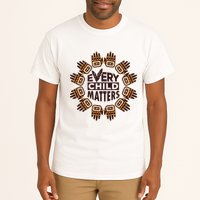 Every Child Matters Native American Hand Pattern Tall T-Shirt