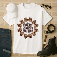 Every Child Matters Native American Hand Pattern Tall T-Shirt