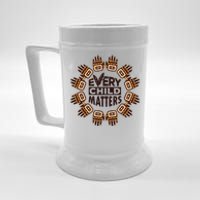 Every Child Matters Native American Hand Pattern Beer Stein