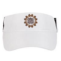 Every Child Matters Native American Hand Pattern Adult Drive Performance Visor