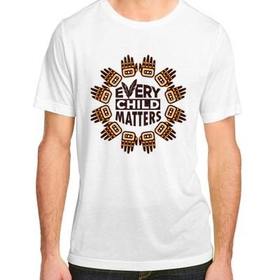 Every Child Matters Native American Hand Pattern Adult ChromaSoft Performance T-Shirt