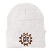 Every Child Matters Native American Hand Pattern Beanie