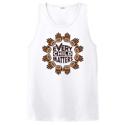 Every Child Matters Native American Hand Pattern PosiCharge Competitor Tank