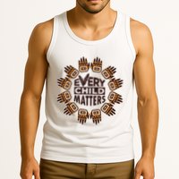 Every Child Matters Native American Hand Pattern Tank Top