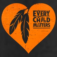 Every Child Matters Native American Feather Heart Tumbler
