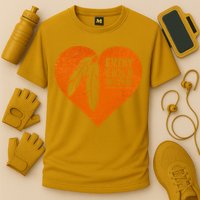 Every Child Matters Native American Feather Heart Cooling Performance Crew T-Shirt