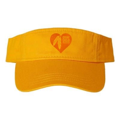 Every Child Matters Native American Feather Heart Visor
