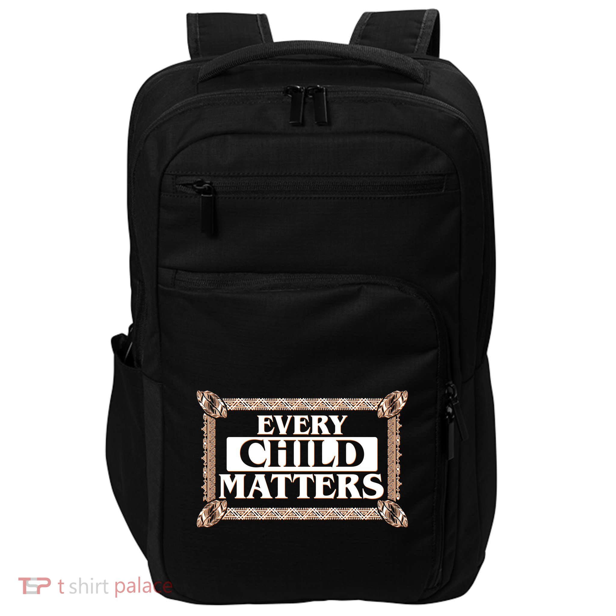 Every Child Matters Native American Indigenous Children Orange Day Impact Tech Backpack