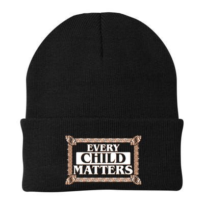 Every Child Matters Native American Indigenous Children Orange Day Beanie