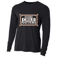 Every Child Matters Native American Indigenous Children Orange Day Cooling Performance Long Sleeve Crew