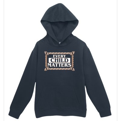 Every Child Matters Native American Indigenous Children Orange Day Urban Pullover Hoodie