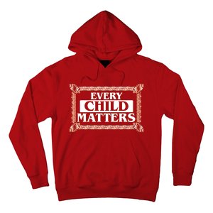 Every Child Matters Native American Indigenous Children Orange Day Hoodie