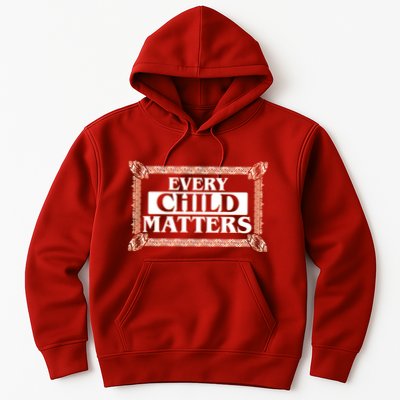 Every Child Matters Native American Indigenous Children Orange Day Hoodie