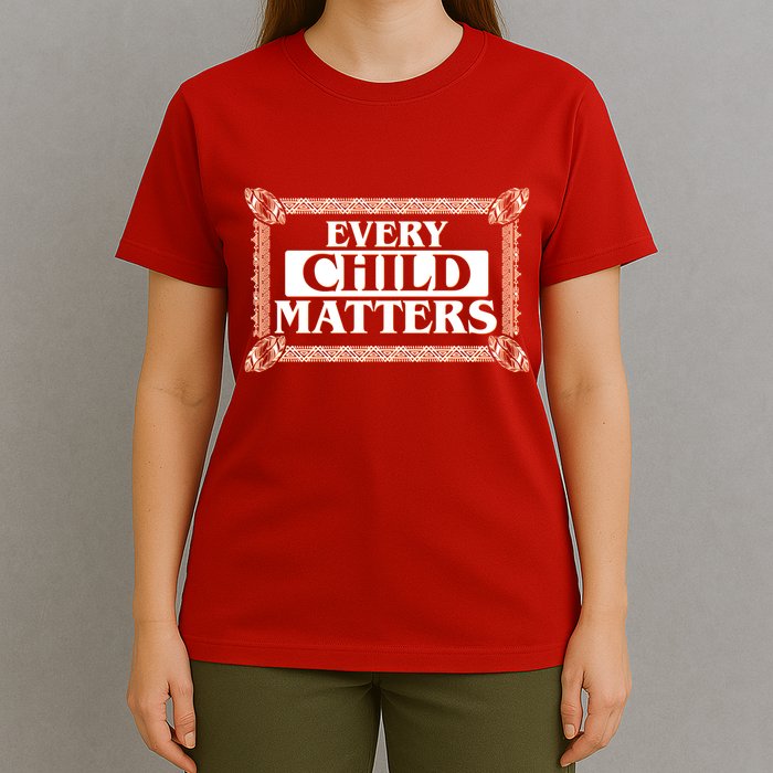 Every Child Matters Native American Indigenous Children Orange Day T-Shirt