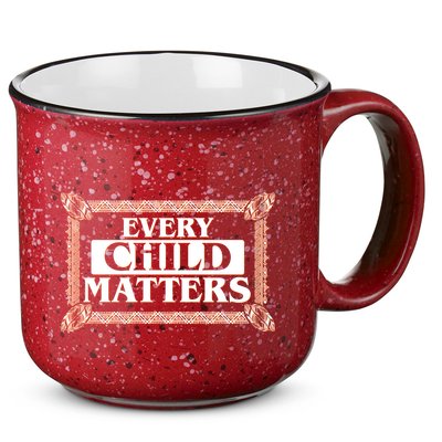Every Child Matters Native American Indigenous Children Orange Day 15oz Campfire Ceramic Mug