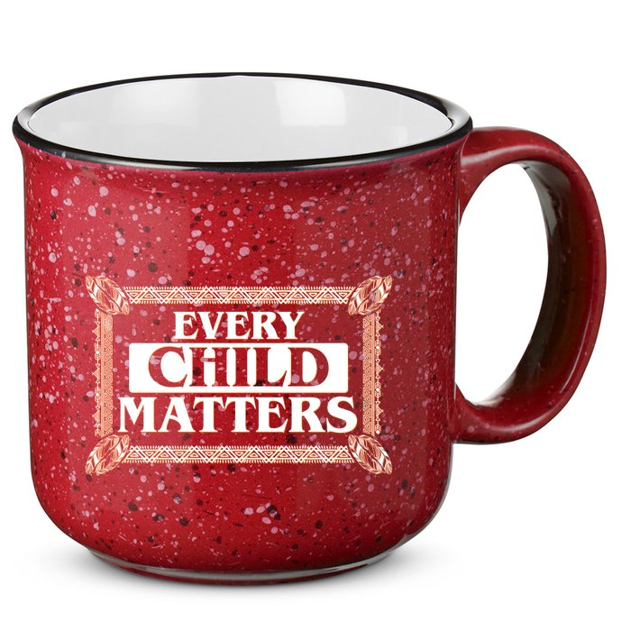 Every Child Matters Native American Indigenous Children Orange Day 15oz Campfire Ceramic Mug