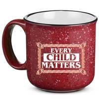 Every Child Matters Native American Indigenous Children Orange Day 15oz Campfire Ceramic Mug