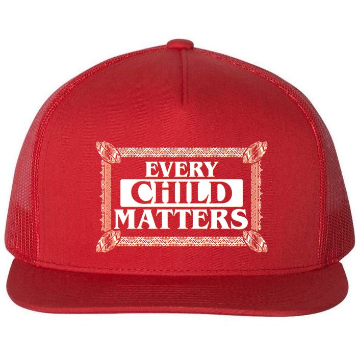 Every Child Matters Native American Indigenous Children Orange Day Flatbill Hat