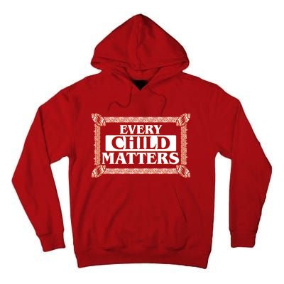 Every Child Matters Native American Indigenous Children Orange Day Tall Hoodie