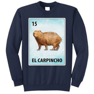 El Carpincho Mexican Capybara Cards Sweatshirt