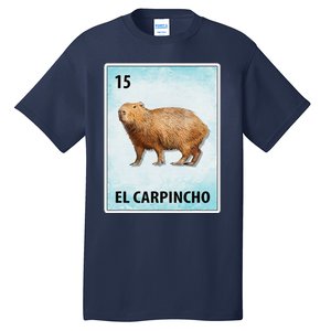 El Carpincho Mexican Capybara Cards Tall T-Shirt