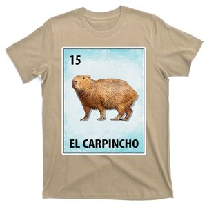 El Carpincho Mexican Capybara Cards T-Shirt