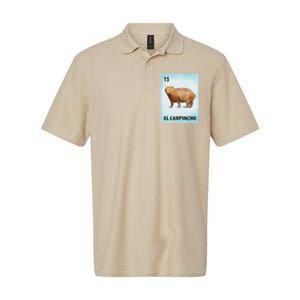 El Carpincho Mexican Capybara Cards Softstyle Adult Sport Polo