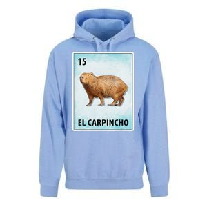 El Carpincho Mexican Capybara Cards Unisex Surf Hoodie