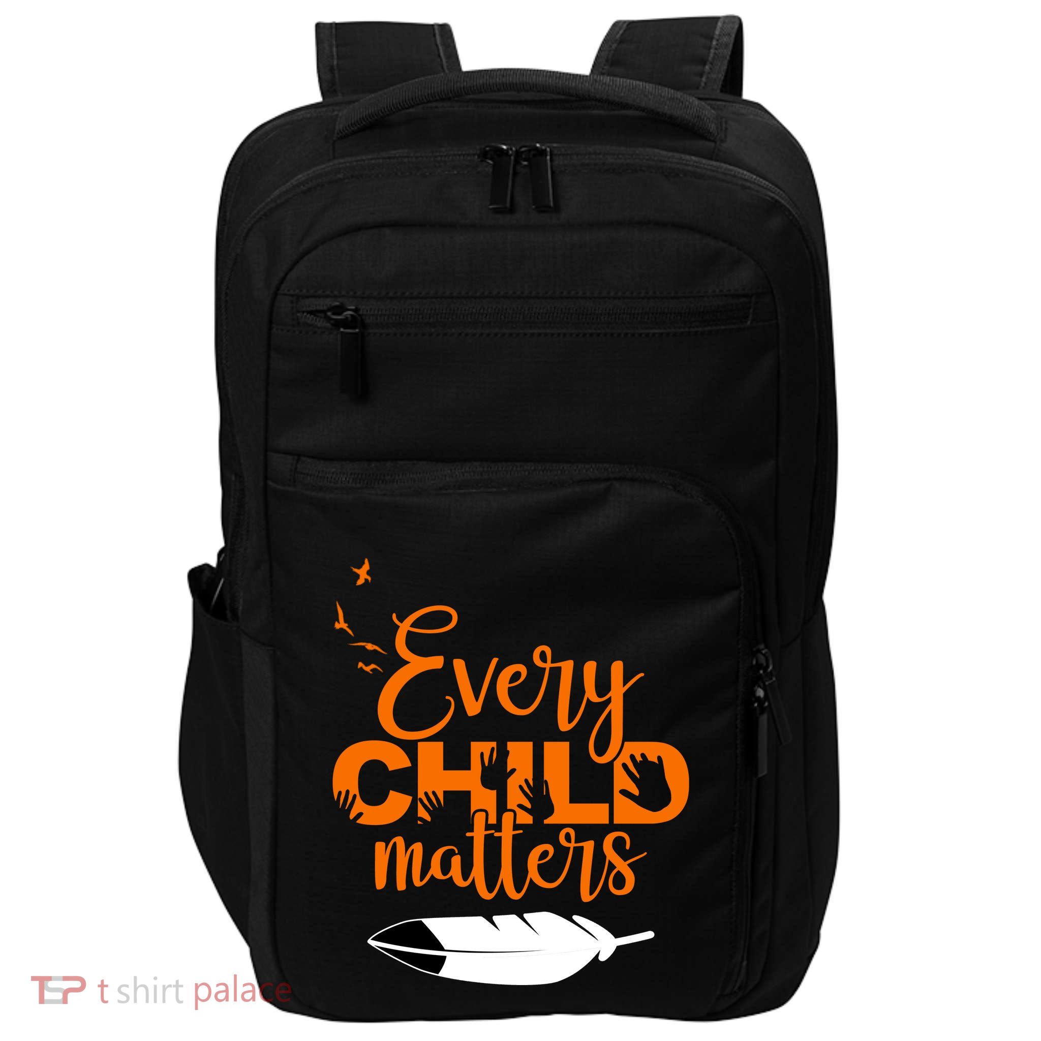 Every Child Matters Childhood Cancer Awareness Impact Tech Backpack