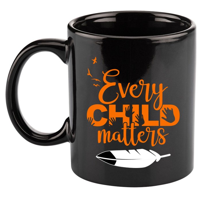 Every Child Matters Childhood Cancer Awareness 11oz C Handle Ceramic Mug