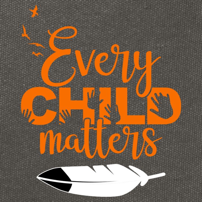Every Child Matters Childhood Cancer Awareness Cotton Canvas Backpack