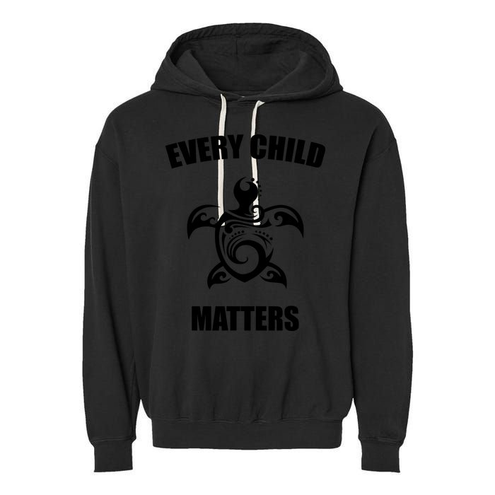 Every Child Matters Turtle Orange Day Garment-Dyed Fleece Hoodie