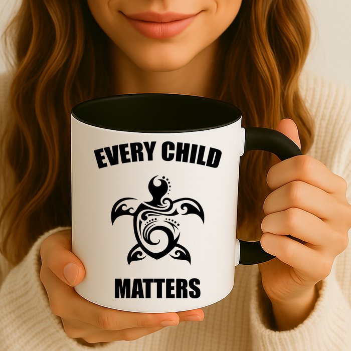 Every Child Matters Turtle Orange Day Mug