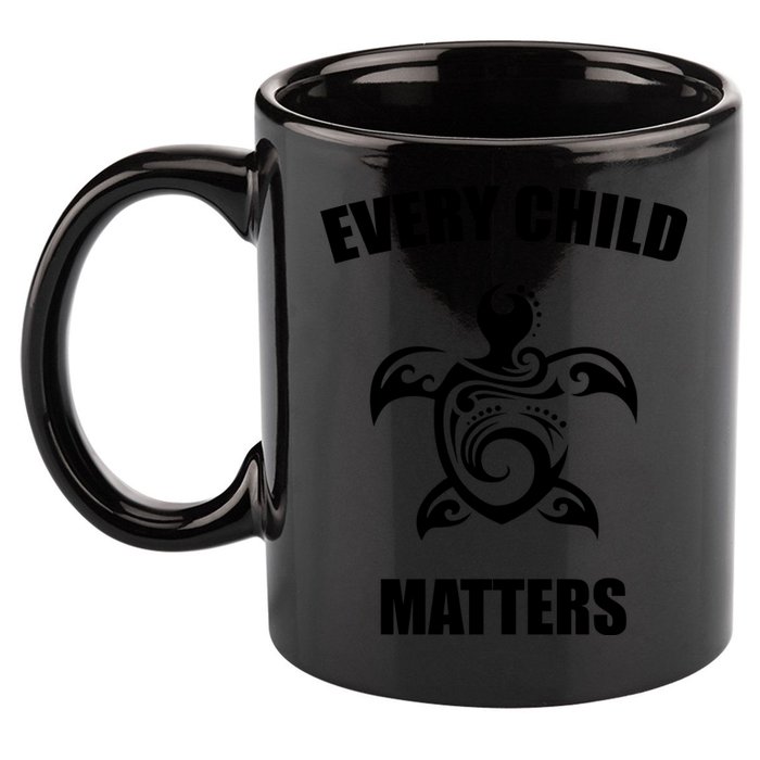 Every Child Matters Turtle Orange Day 11oz C Handle Ceramic Mug