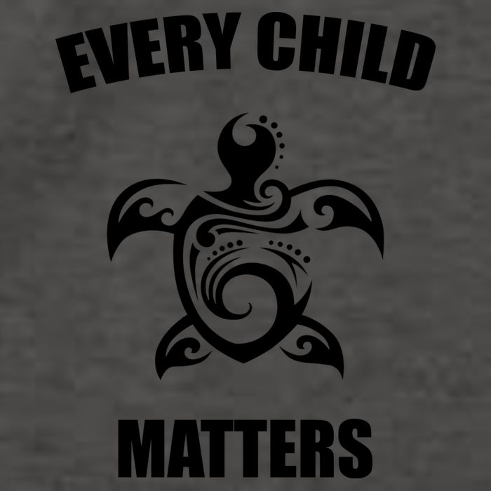 Every Child Matters Turtle Orange Day Vector Backpack