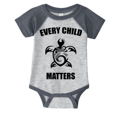 Every Child Matters Turtle Orange Day Infant Baby Jersey Bodysuit