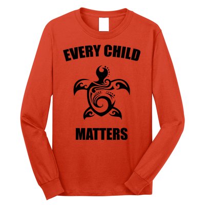 Every Child Matters Turtle Orange Day Long Sleeve Shirt