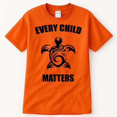Every Child Matters Turtle Orange Day Tall T-Shirt