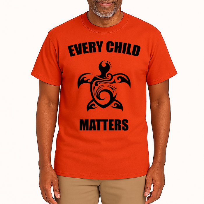 Every Child Matters Turtle Orange Day Tall T-Shirt