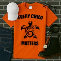 Every Child Matters Turtle Orange Day Tall T-Shirt