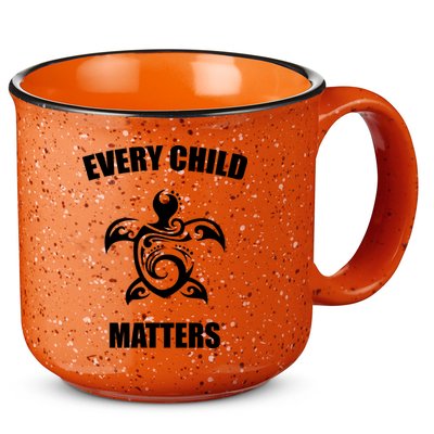 Every Child Matters Turtle Orange Day 15oz Campfire Ceramic Mug