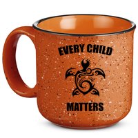 Every Child Matters Turtle Orange Day 15oz Campfire Ceramic Mug