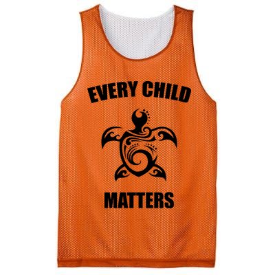 Every Child Matters Turtle Orange Day Mesh Reversible Basketball Jersey Tank