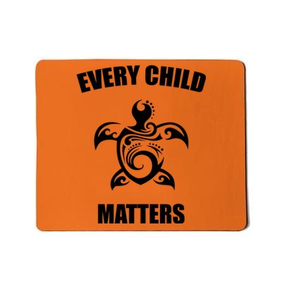 Every Child Matters Turtle Orange Day Mousepad